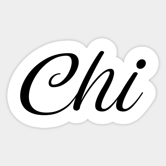 Name Chi Sticker by gulden